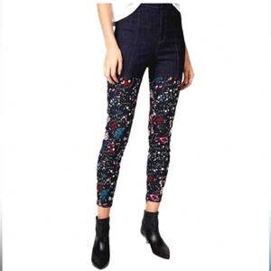 NWOT Cinq A Sept Eva-Marie Skinny-Leg Denim Pants